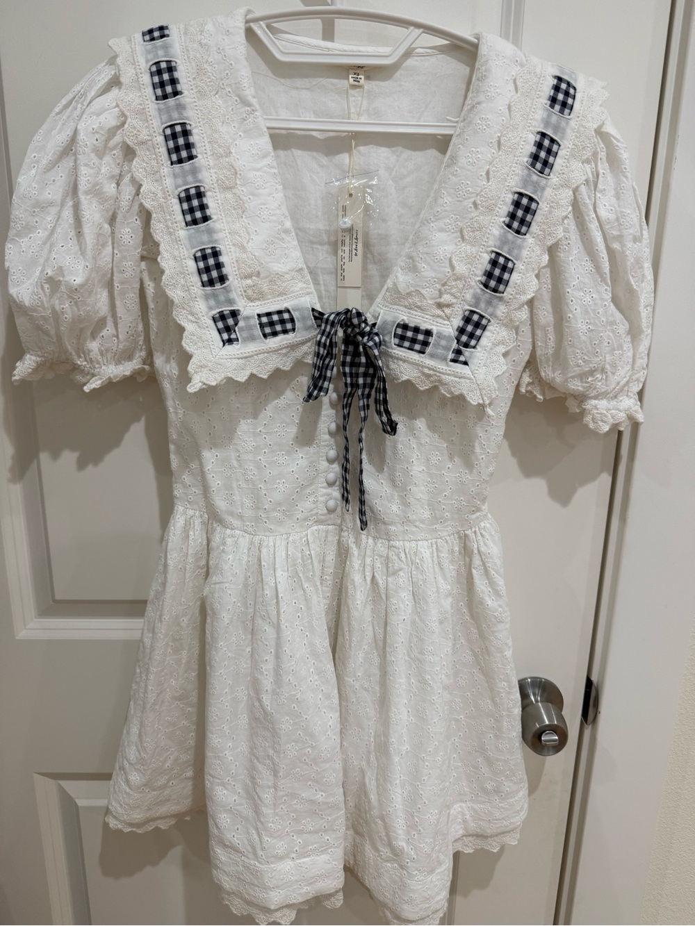 For Love & Lemons Ruby Ribbon Mini Dress NwT - Picture 5 of 9